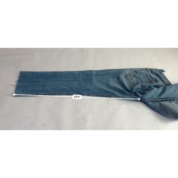 EB Denim x Levi's Upcycled OG Reinvented Straight Leg High Rise Jeans - Picture 5 of 8